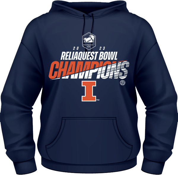 Reliaquest Bowl Illinois Champion Hoodie