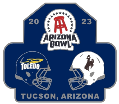 Head to Head Arizona Bowl Lapel Pin