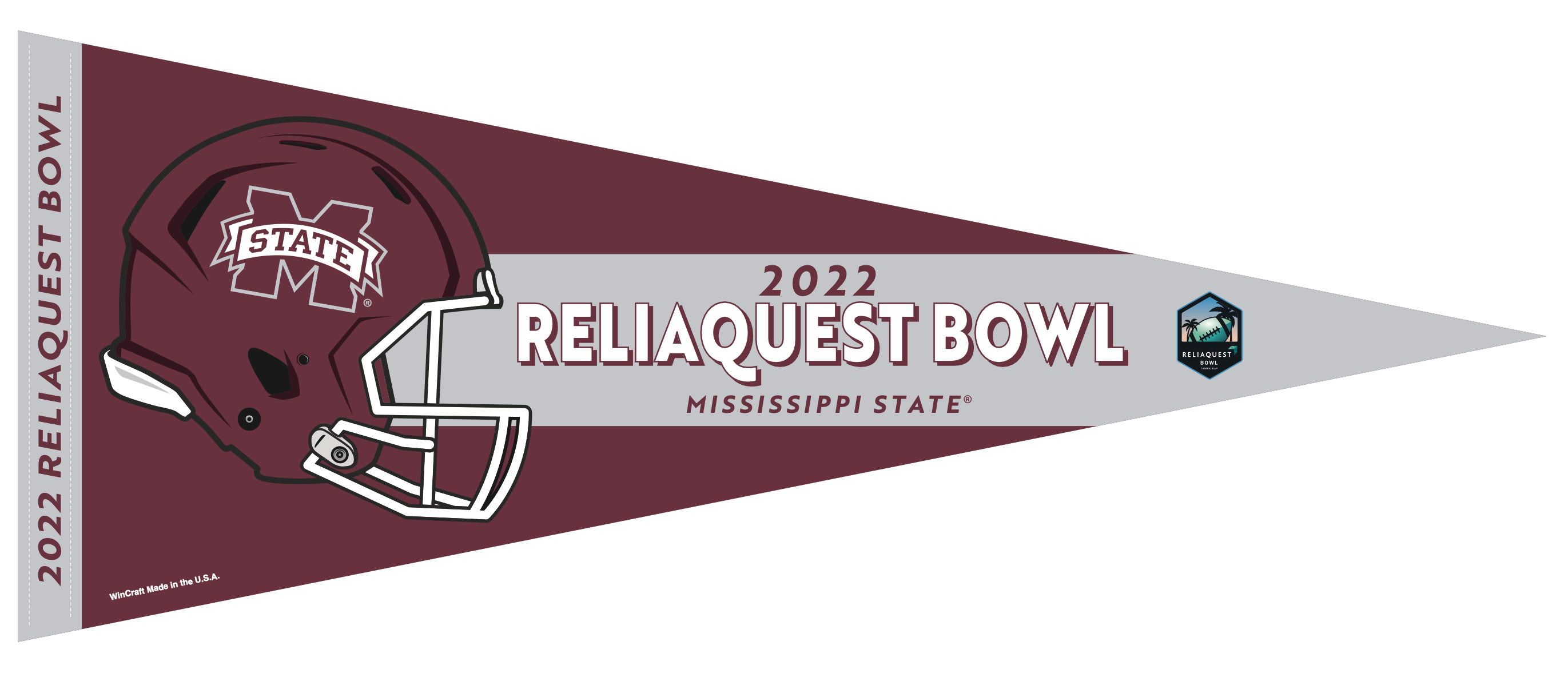 Mississippi State ReliaQuest Bowl Pennant