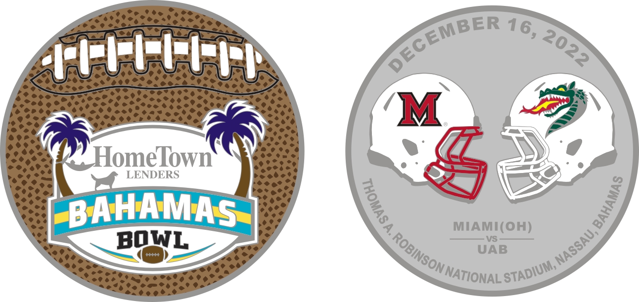 H2H Your Team Your Bowl Commemorative Coin