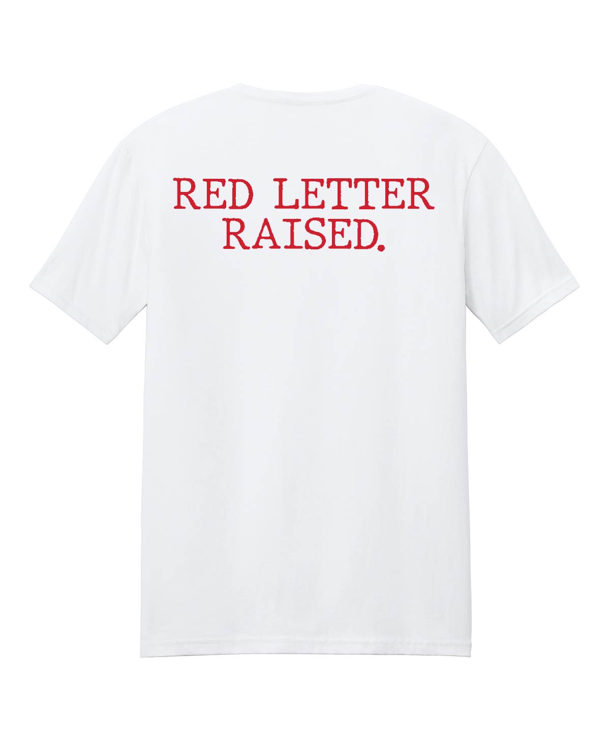 Red Letter Raised