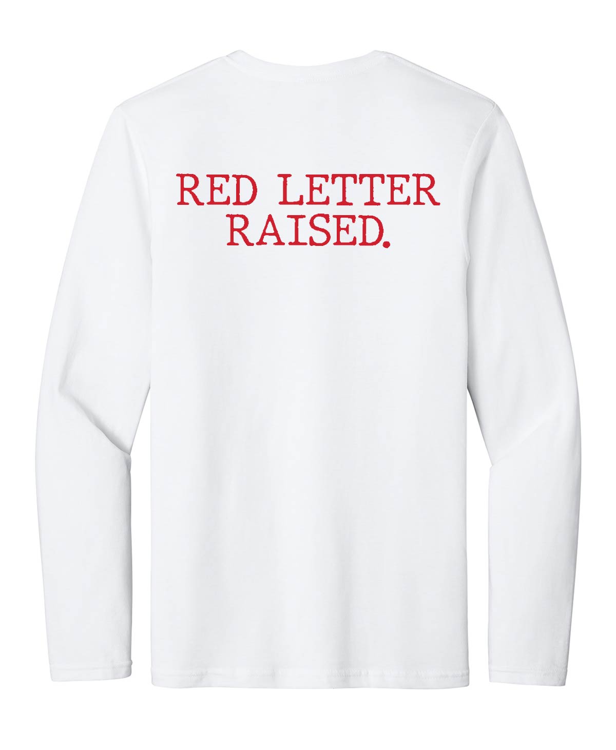 Red Letter Raised