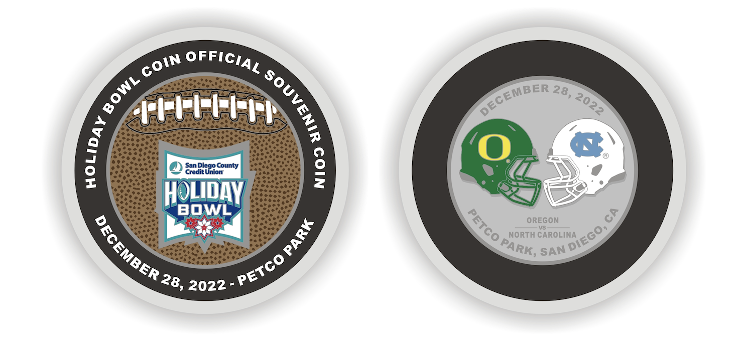 Commemorative Coin Holiday Bowl