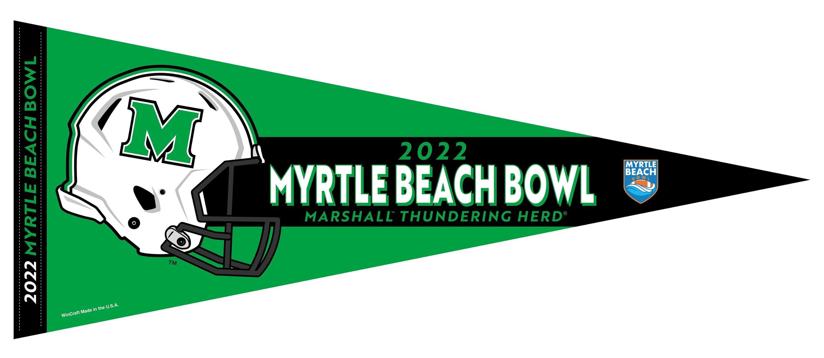 Marshall Myrtle Beach Bowl Pennant