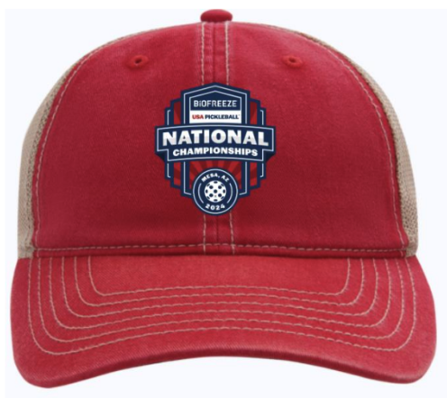 USAP Nationals Red/Tan Trucker