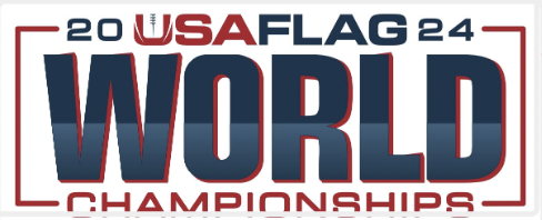 USA Flag World Champion Patch